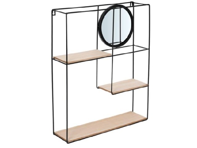 QWERTY  Подвесная полка-зеркало 